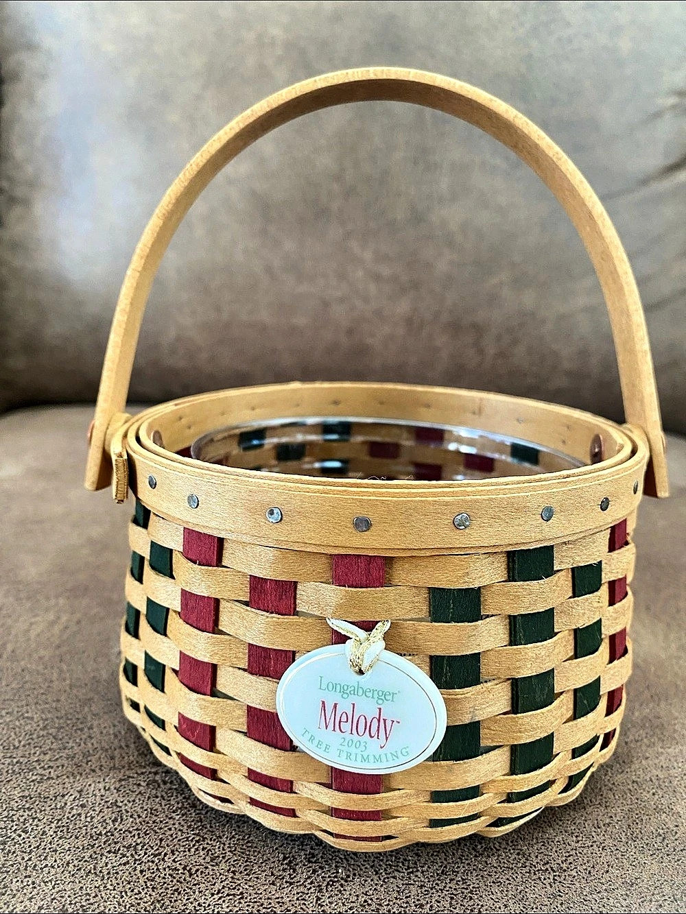 Longaberger 2003 Tree Trimming Melody Basket